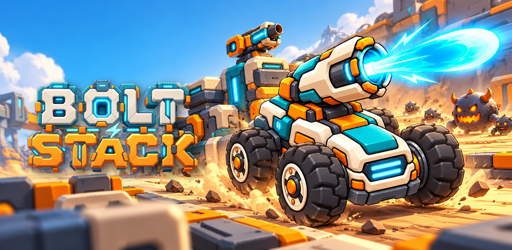 BoltStack battle scene with a transforming rover